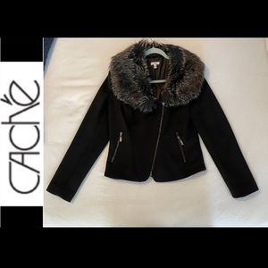 CACHE Wool Blazer Jacket Coat